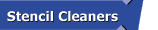 Stencil Cleaners